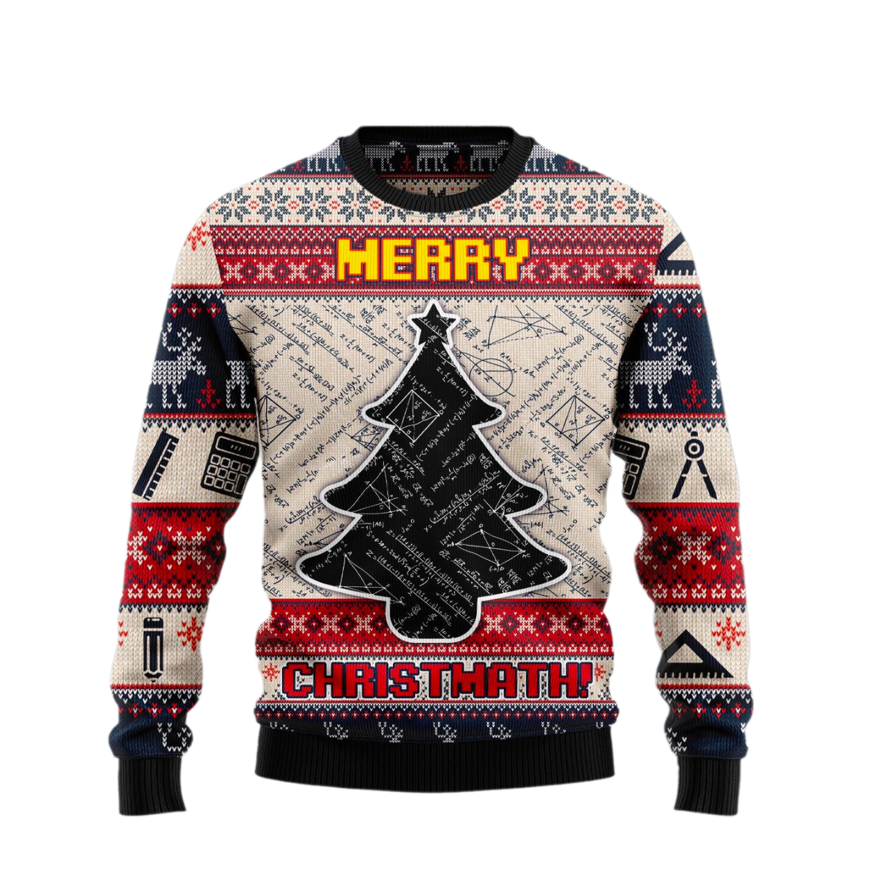 Merry Christmath Ugly Christmas Sweater For Men & Women Christmas Gift Sweater US1877 - WeCustomit