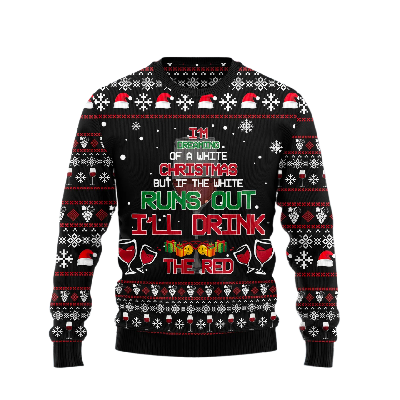 I'll Drink The Red Ugly Christmas Sweater For Men & Women Christmas Gift Sweater US1914 - WeCustomit