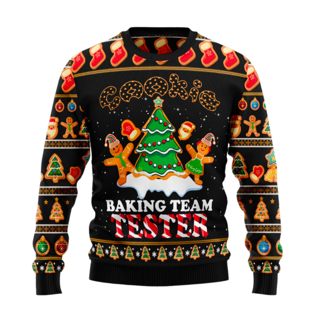 Baking Team Tester Ugly Christmas Sweater For Men & Women Christmas Gift Sweater US1918 - WeCustomit
