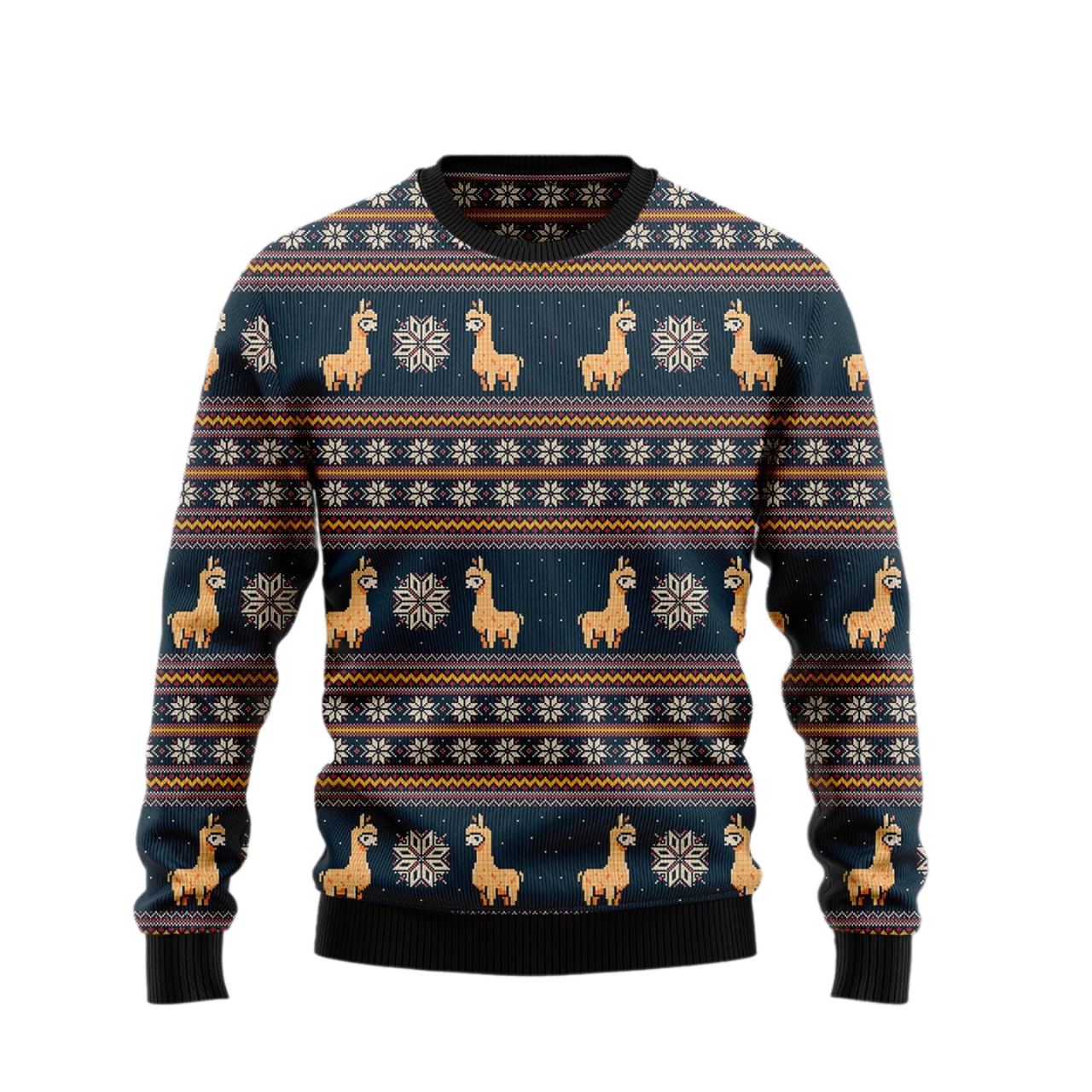 Amazing Llama Ugly Christmas Sweater For Men & Women Christmas Gift Sweater US1936 - WeCustomit