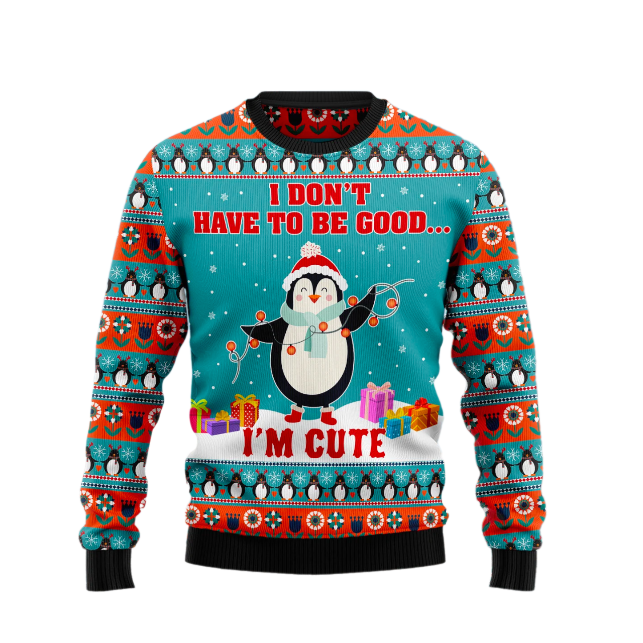 Penguins Ugly Christmas Sweater For Men & Women Christmas Gift Sweater US1942 - WeCustomit