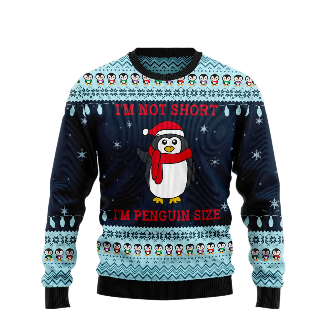 Penguin Ugly Christmas Sweater For Men & Women Christmas Gift Sweater US2114 - WeCustomit