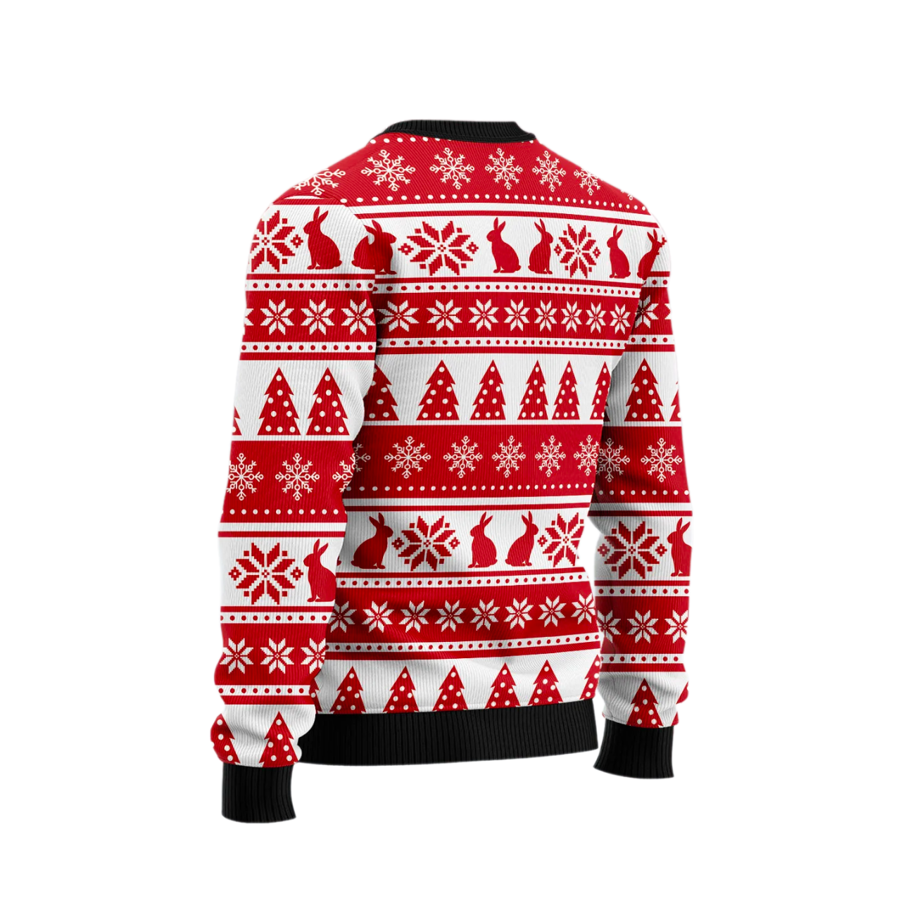 Christmas Bunny Ugly Christmas Sweater For Men & Women Christmas Gift Sweater US2444 - WeCustomit