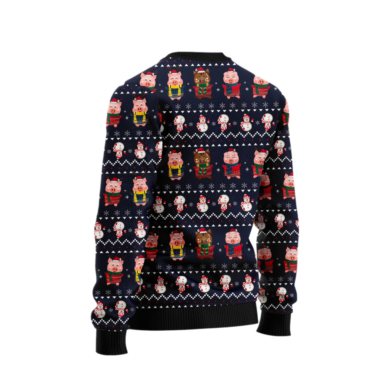 Pigs Cute Ugly Christmas Sweater For Men & Women Christmas Gift Sweater US2454 - WeCustomit