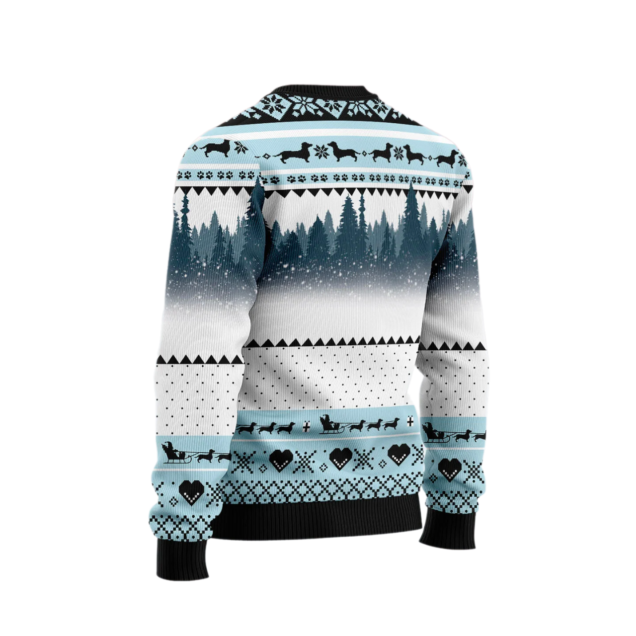 Walkin‘ In A Weiner Wonderland Ugly Christmas Sweater For Men & Women Christmas Gift Sweater US2459 - WeCustomit