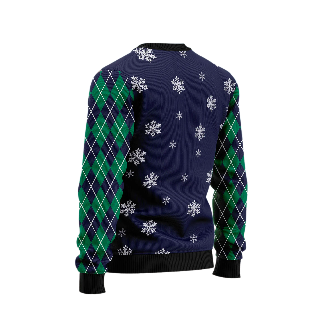 Hockey Santa Claus Ugly Christmas Sweater For Men & Women Christmas Gift Sweater US2461 - WeCustomit