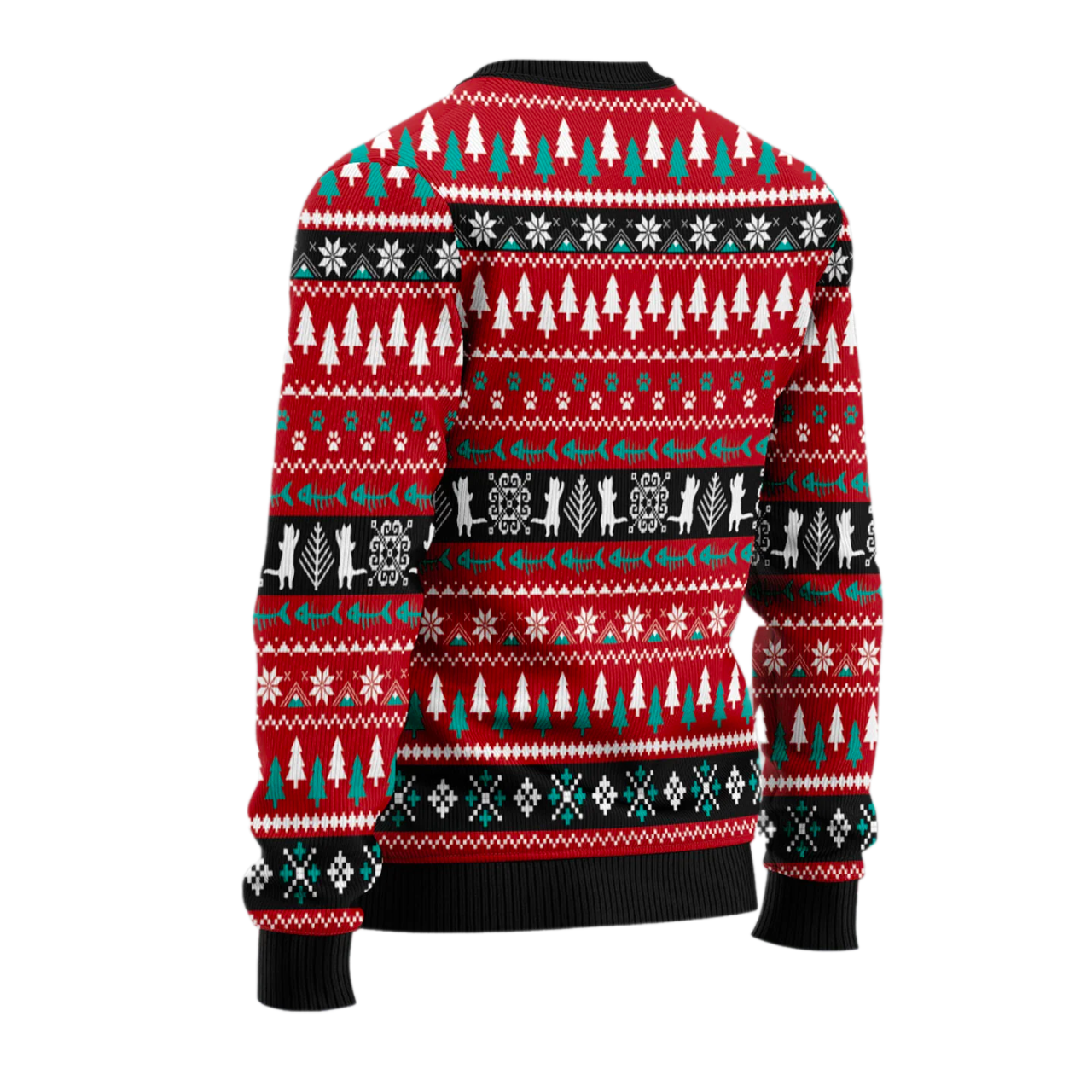 Cats For Everybody Merry Christmas Ugly Christmas Sweater For Men & Women Christmas Gift Sweater US2465 - WeCustomit