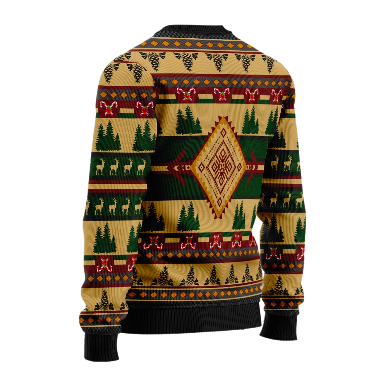Deer Pattern Ugly Christmas Sweater For Men & Women Christmas Gift Sweater US2486 - WeCustomit