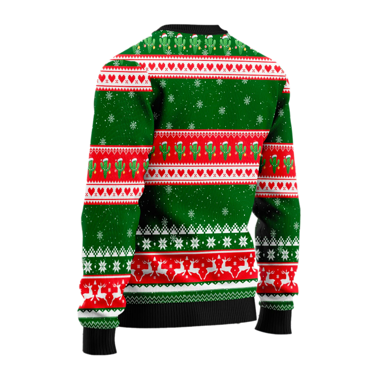 Christmas Cactus Ugly Christmas Sweater For Men & Women Christmas Gift Sweater US2487 - WeCustomit