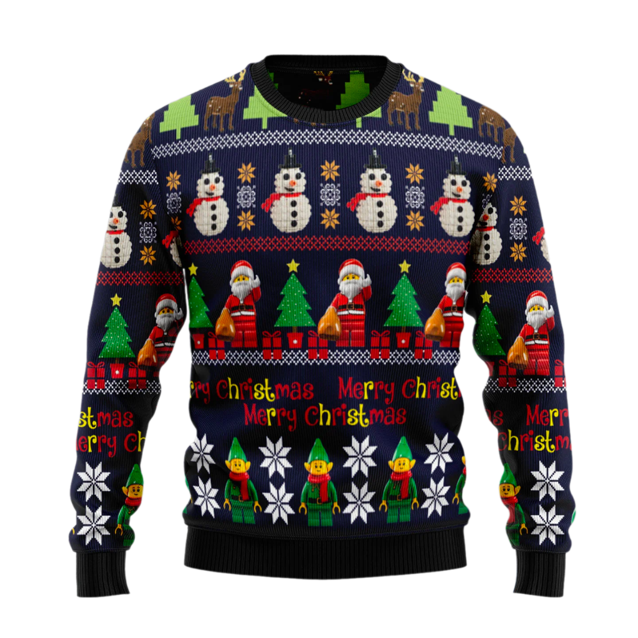 Lego Christmas Awesome Ugly Christmas Sweater For Men & Women Christmas Gift Sweater US2491 - WeCustomit