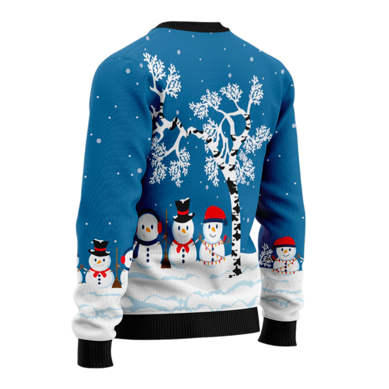 Snowman Beauty Ugly Christmas Sweater For Men & Women Christmas Gift Sweater US2499 - WeCustomit