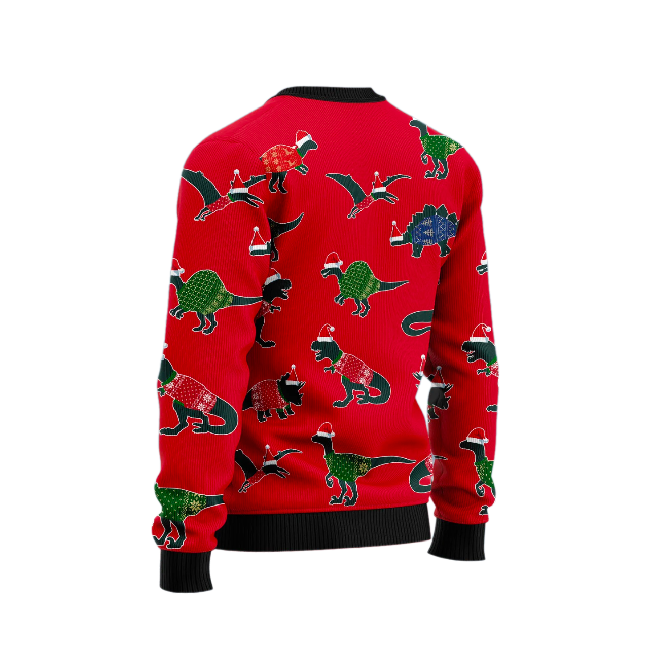 Amazing Dinosaur Christmas Ugly Christmas Sweater For Men & Women Christmas Gift Sweater US2707 - WeCustomit
