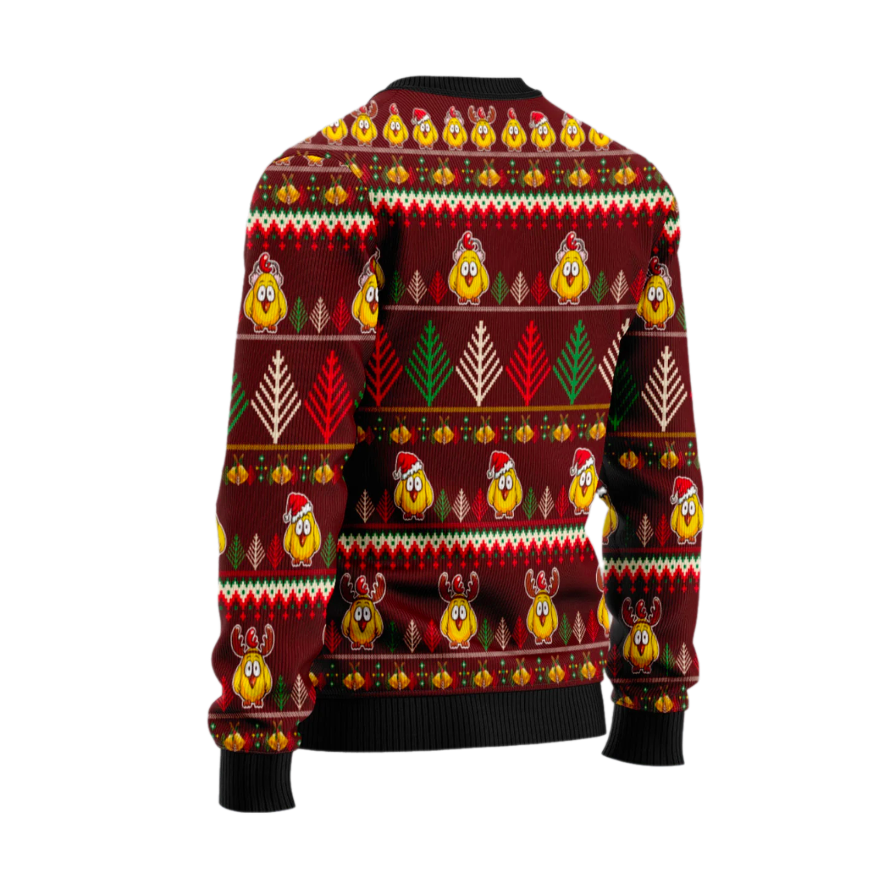 Merry Chickmas Ugly Christmas Sweater For Men & Women Christmas Gift Sweater US2709 - WeCustomit