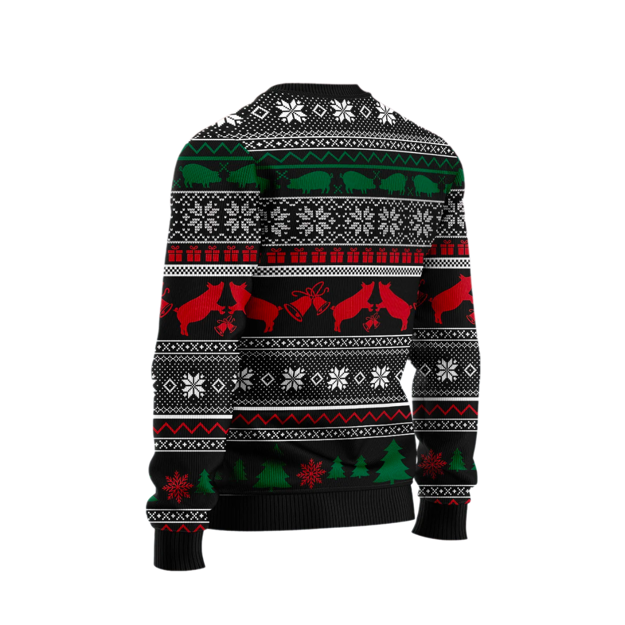 It‘s The Most Wonderful Time To Stay With My Pig Ugly Christmas Sweater For Men & Women Christmas Gift Sweater US2509 - WeCustomit