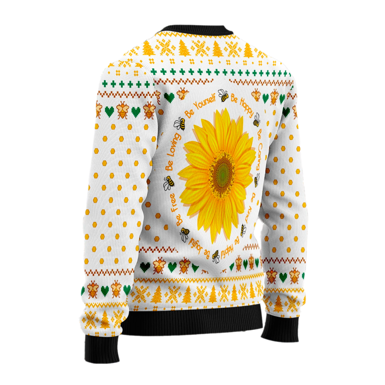 Oh Christmas Bee Bee Christmas Ugly Sweater For Men & Women Christmas Gift Sweater Skiing Beauty US2514 - WeCustomit