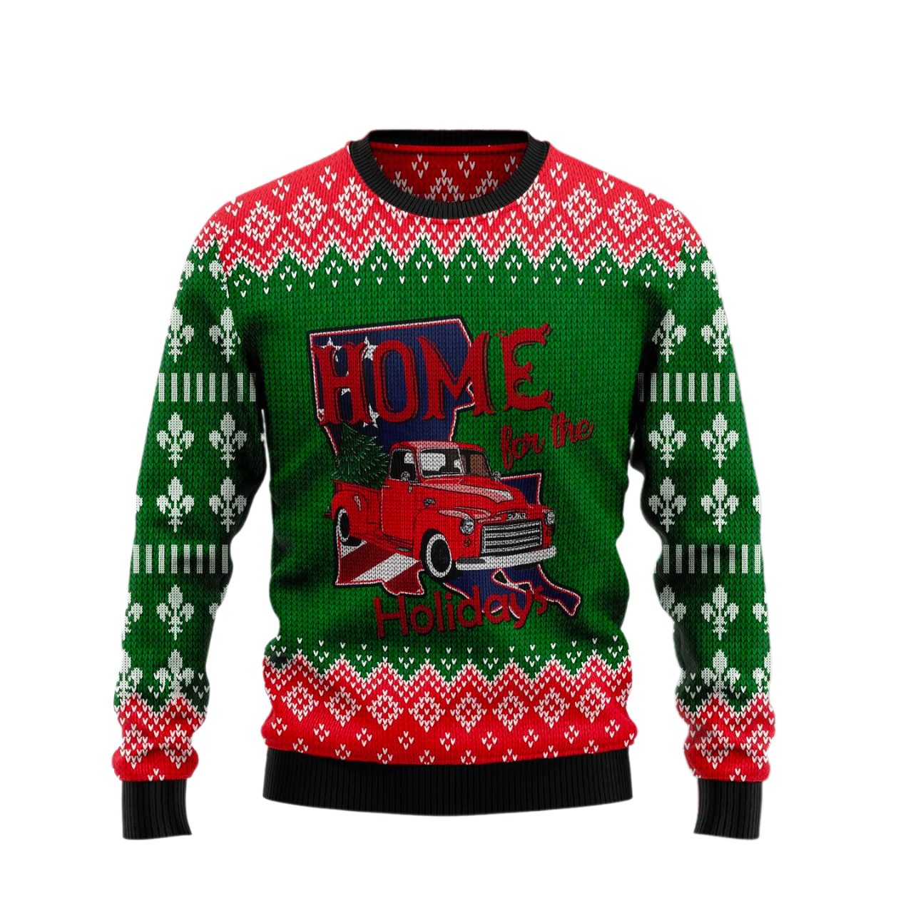 Home For Christmas Ugly Sweater For Men & Women Christmas Gift Sweater US2521 - WeCustomit