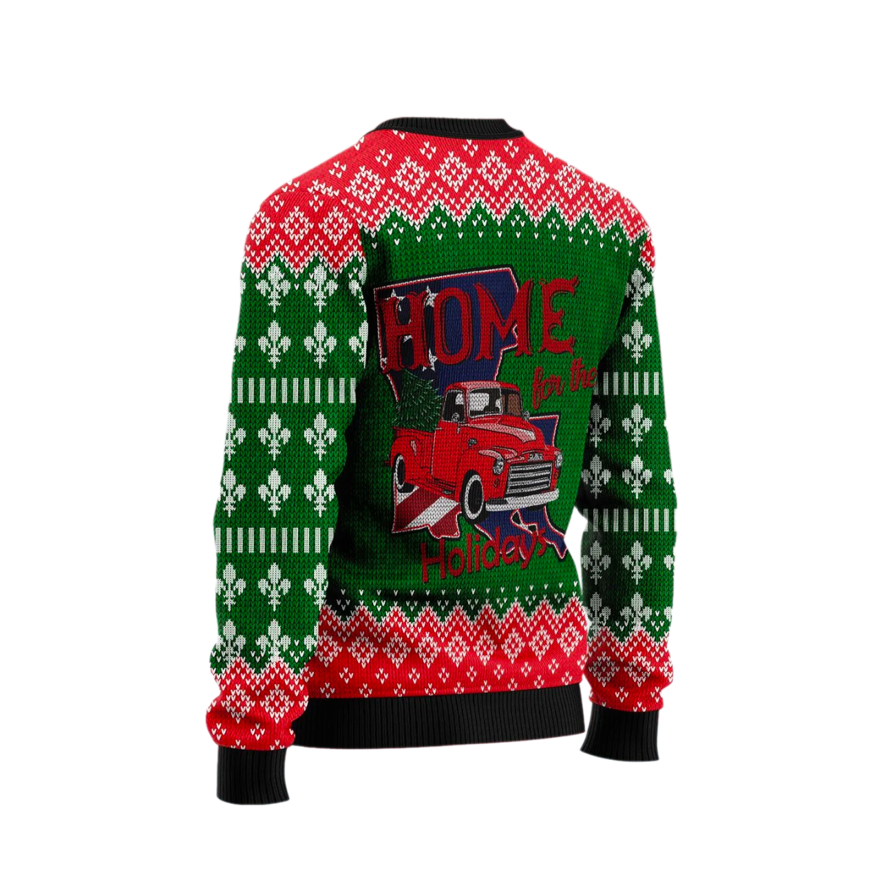 Home For Christmas Ugly Sweater For Men & Women Christmas Gift Sweater US2521 - WeCustomit