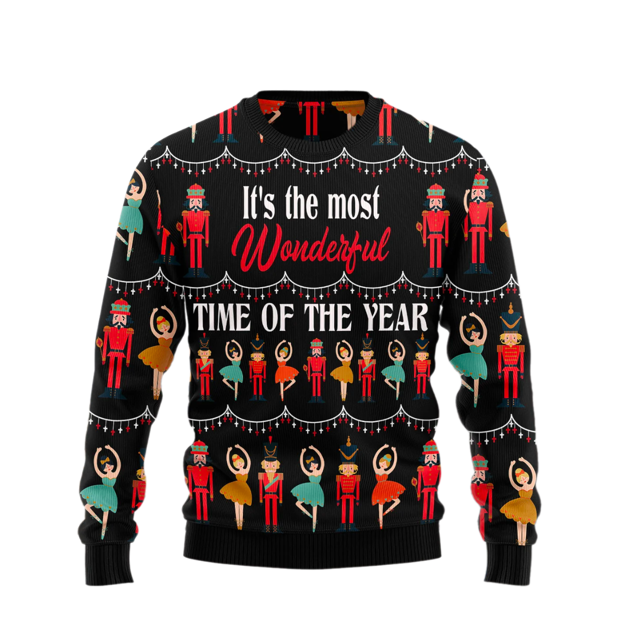 It's The Most Wonderful Time Of The Year Ugly Sweater For Men & Women Christmas Gift Sweater US2533 - WeCustomit