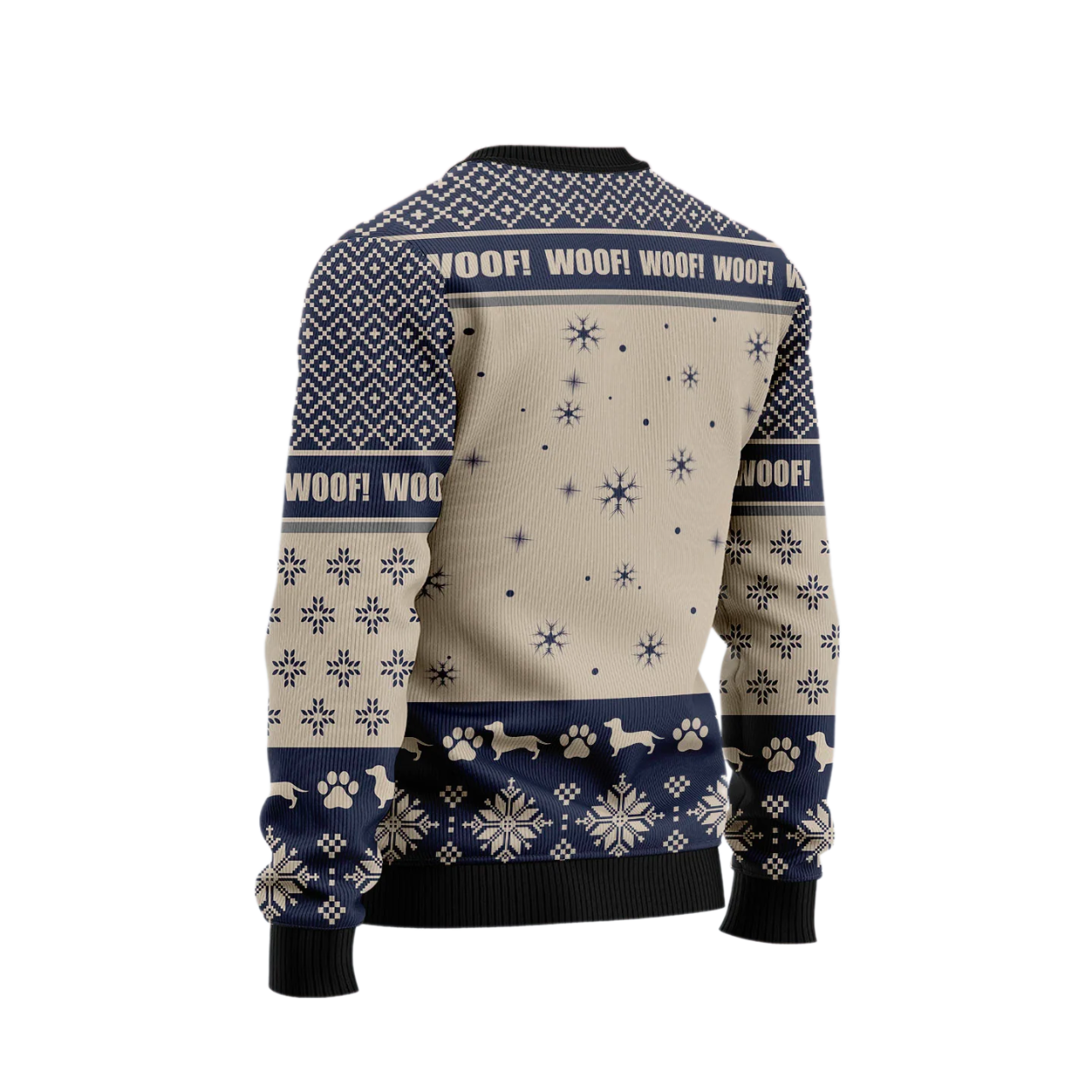 Merry Woofmas Ugly Christmas Sweater For Men & Women Christmas Gift Sweater US2544 - WeCustomit