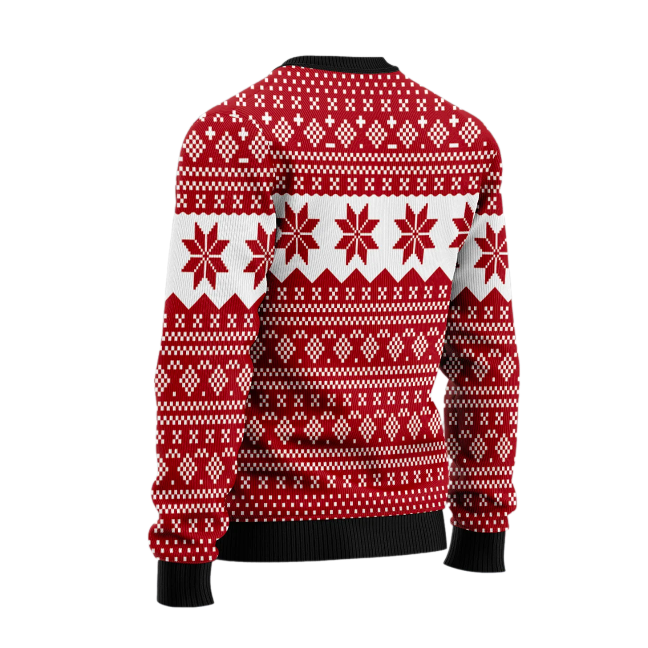 Llama Superhero Ugly Christmas Sweater For Men & Women Christmas Gift Sweater US2556 - WeCustomit