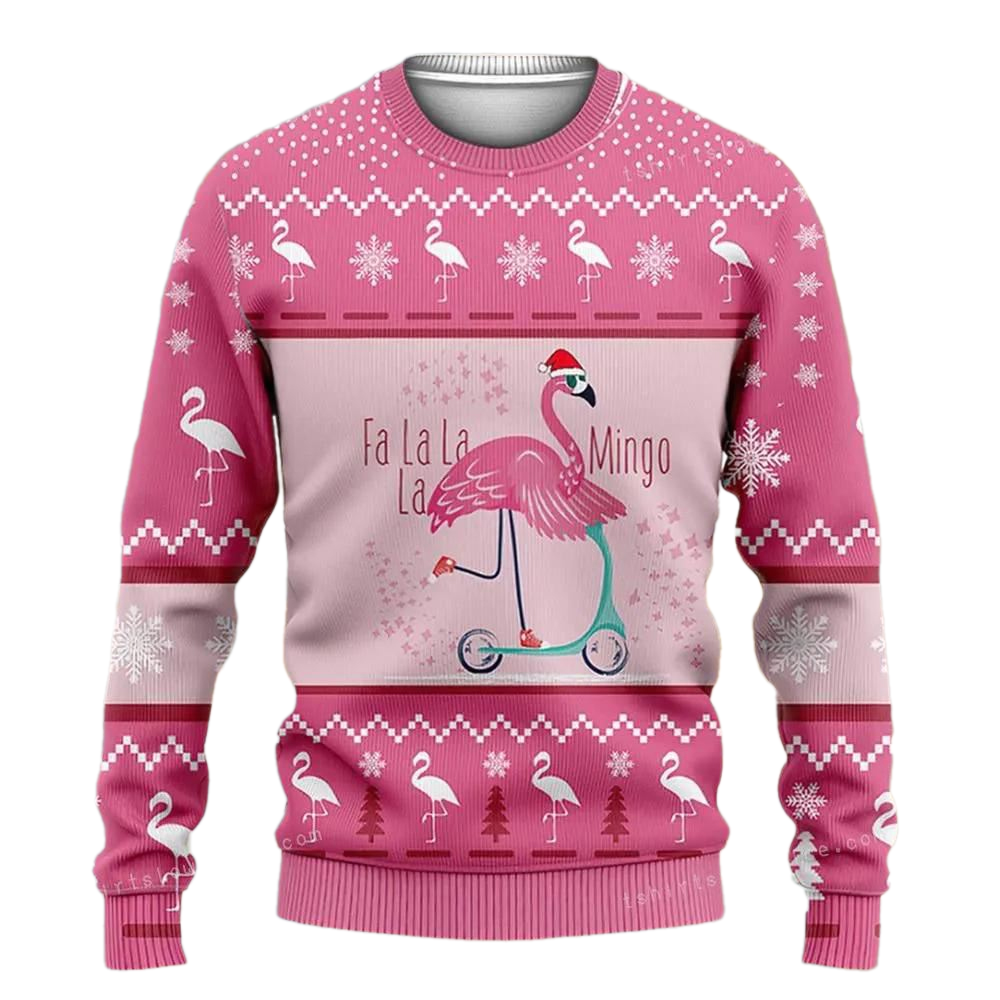 Fa La La La Mingo Ugly Christmas Sweater For Men & Women Christmas Gift Sweater US2728 - WeCustomit