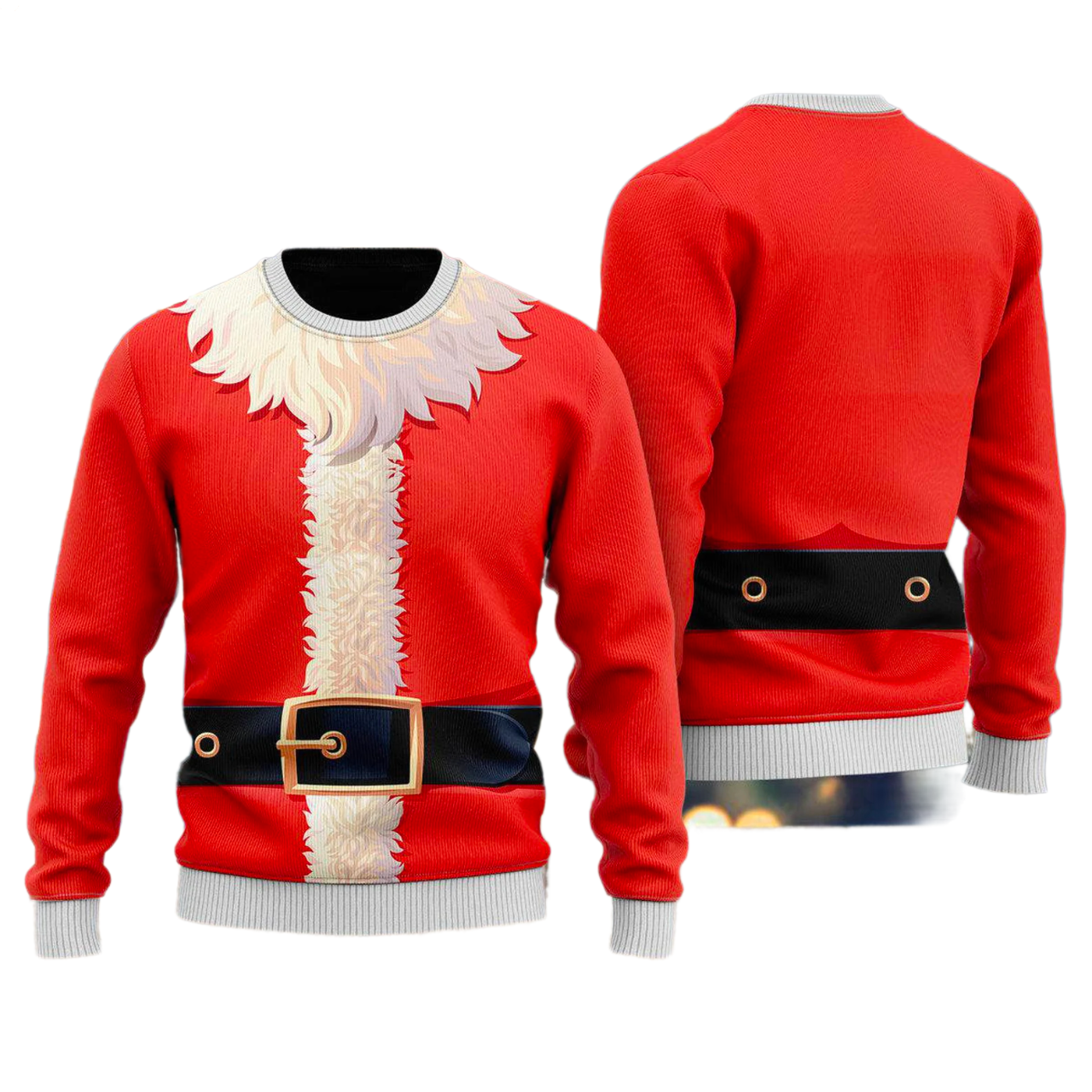 Santa Claus Ugly Sweater For Men & Women Christmas Gift Sweater US2807 - WeCustomit