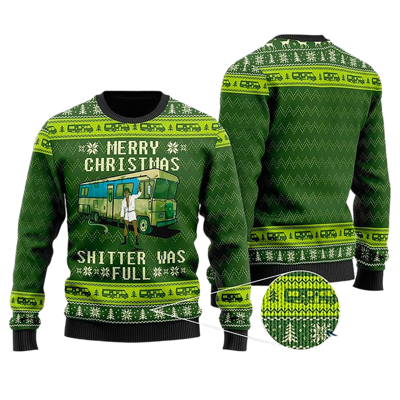Christmas Vacation Ugly Christmas Sweater For Men & Women Christmas Gift Sweater US2817 - WeCustomit
