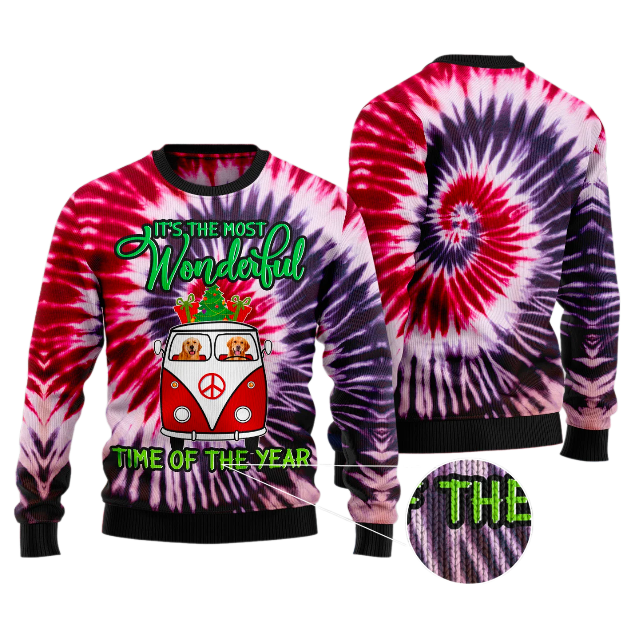 It's The Most Wonderful Time Of The Year Ugly Christmas Sweater For Men & Women Christmas Gift Sweater US2891 - WeCustomit