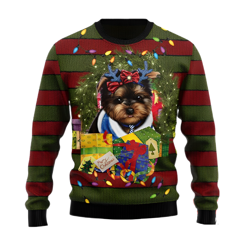 Dog Gift Xmas Ugly Christmas Sweater For Men & Women Christmas Gift Sweater US3011 - WeCustomit
