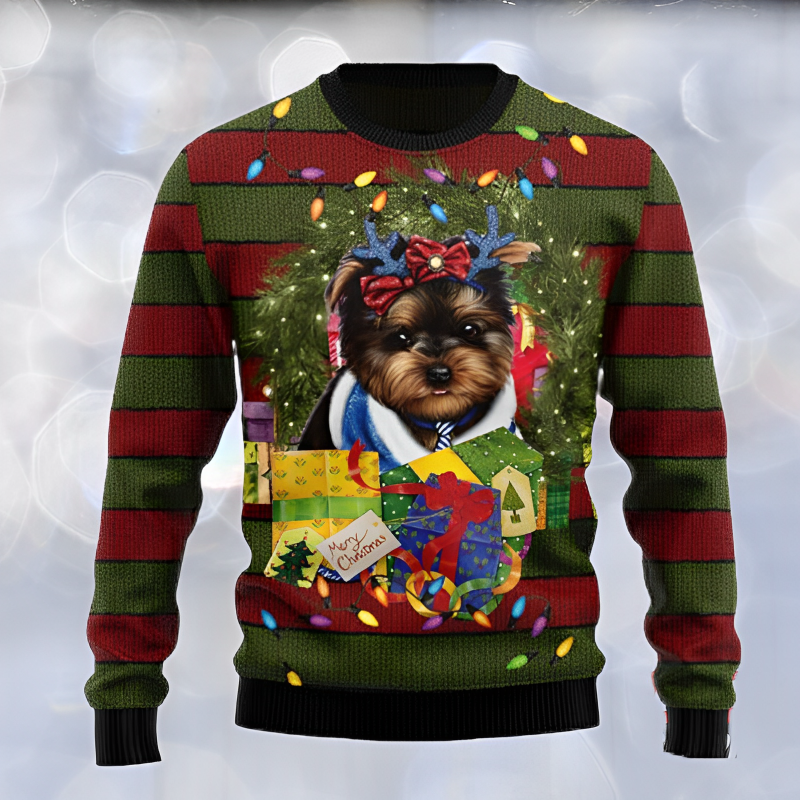 Dog Gift Xmas Ugly Christmas Sweater For Men & Women Christmas Gift Sweater US3011 - WeCustomit