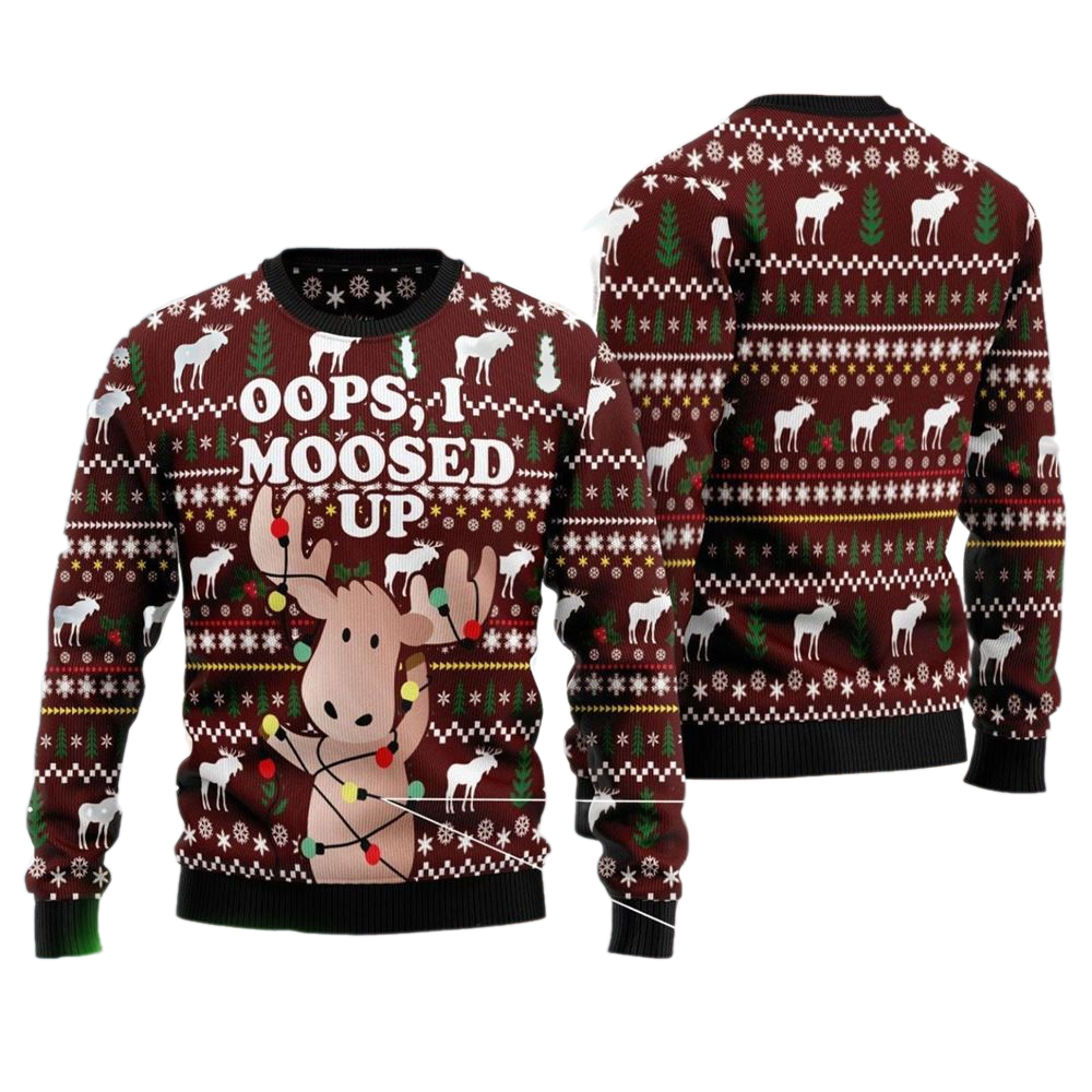 Funny Xmas Ugly Christmas Sweater For Men & Women Christmas Gift Sweater US3251 - WeCustomit