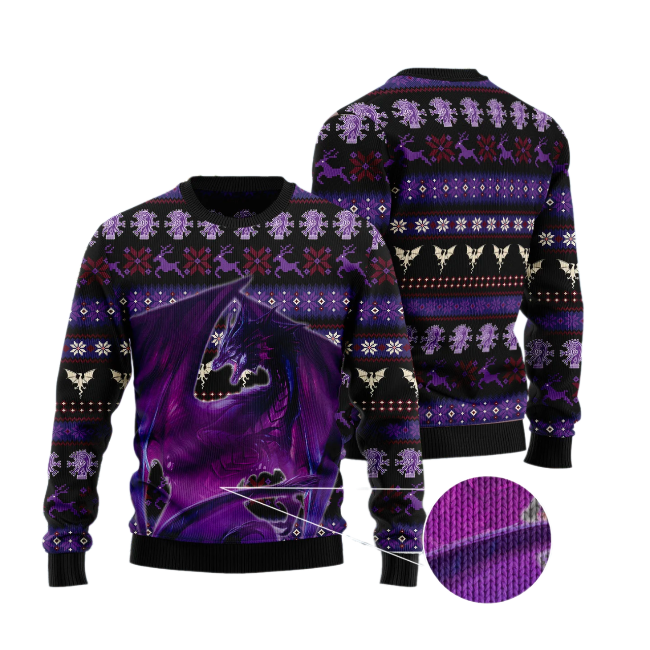 Eagle Native Ugly Christmas Sweater For Men & Women Christmas Gift Sweater US3136 - WeCustomit