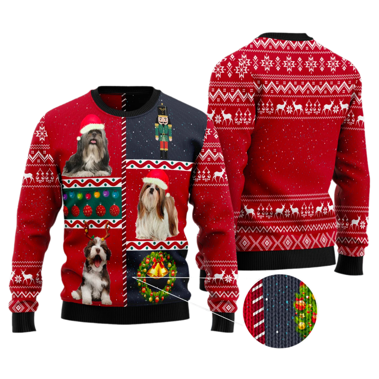 Vintage Ugly Christmas Sweater For Men & Women Christmas Gift Sweater US3358 - WeCustomit