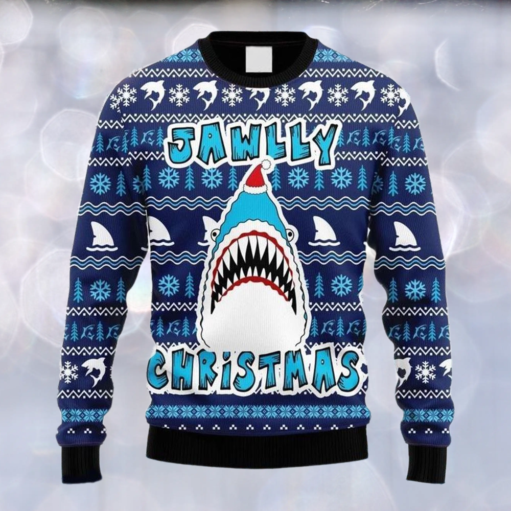 Funny Shark Ugly Christmas Sweater For Men & Women Christmas Gift Sweater US3292 - WeCustomit