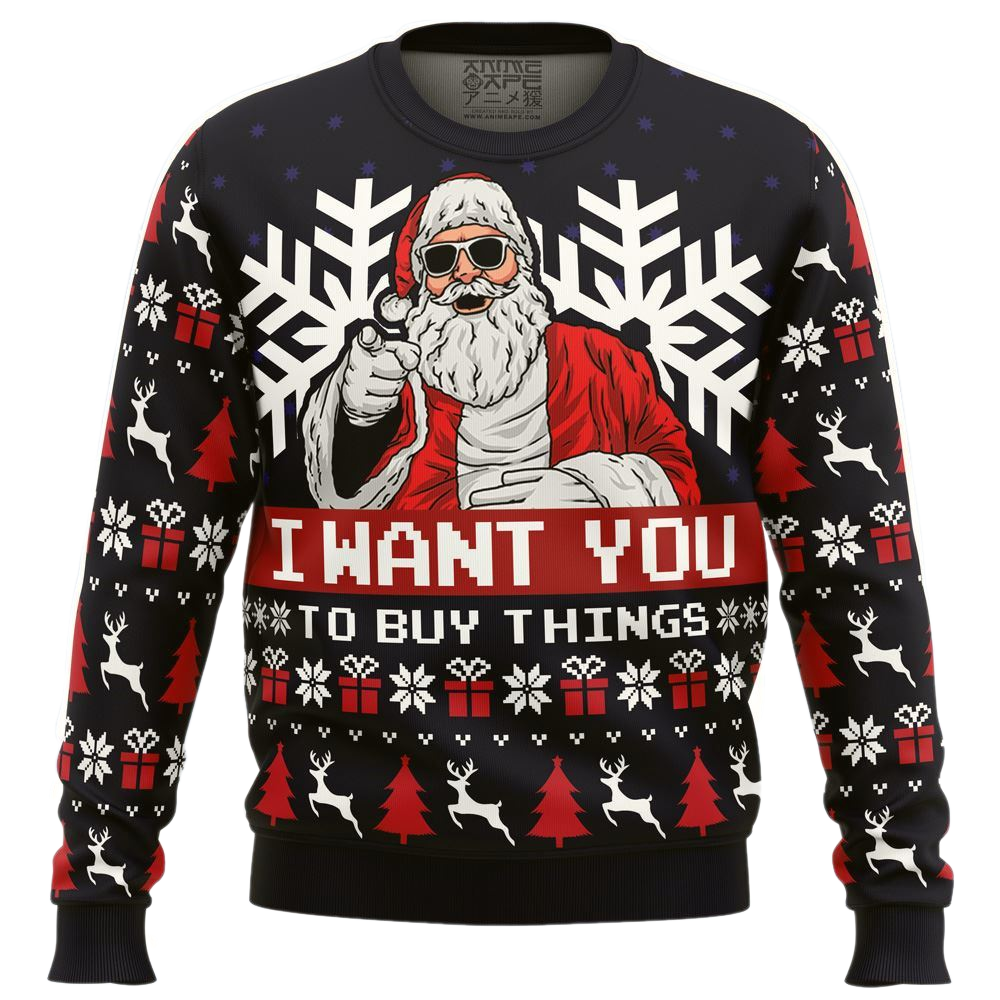 Uncle Santa Claus Ugly Christmas Sweater For Men & Women Christmas Gift Sweater US3425 - WeCustomit