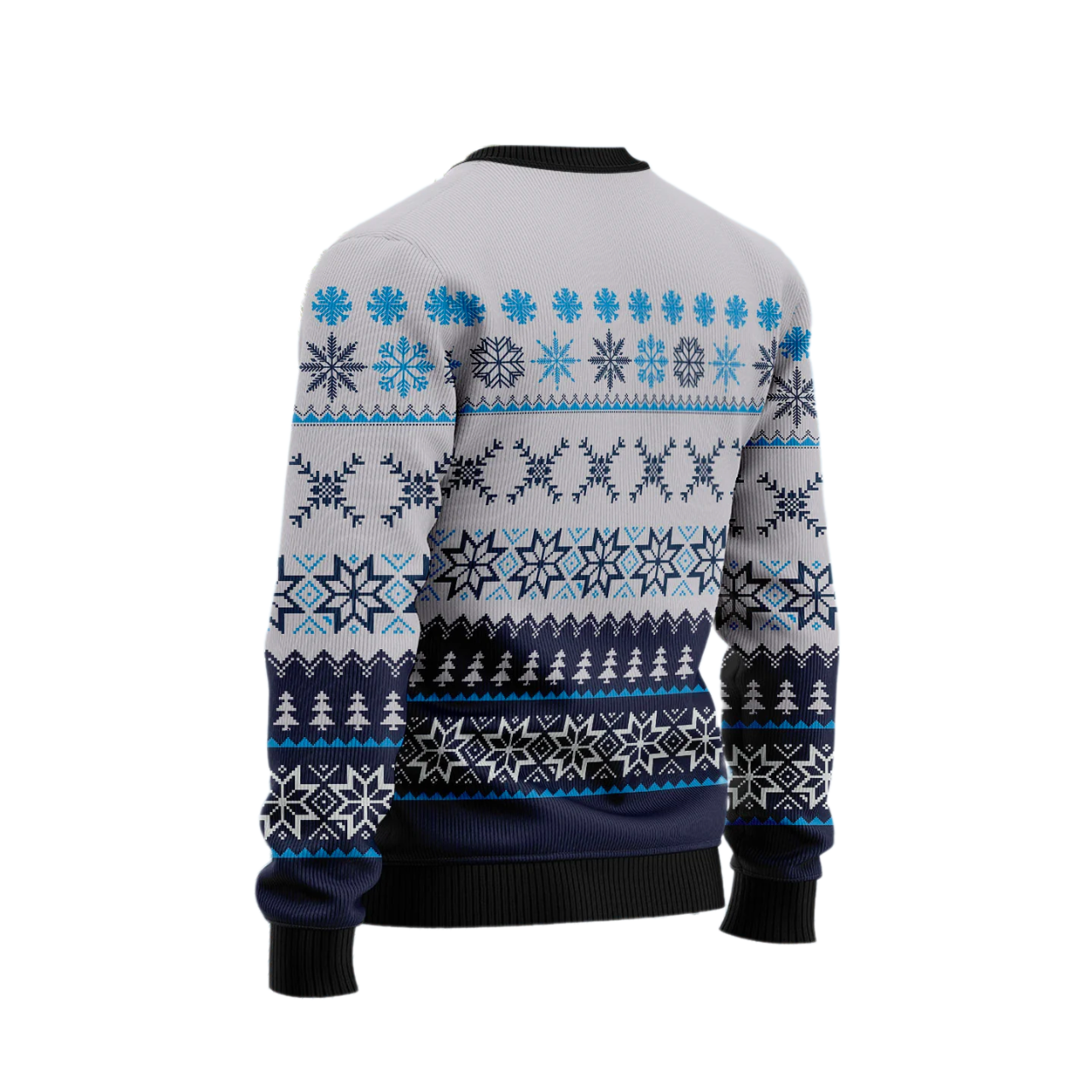 Dog Love Santa Moon Ugly Christmas Sweater For Men & Women Christmas Gift Sweater US3565 - WeCustomit