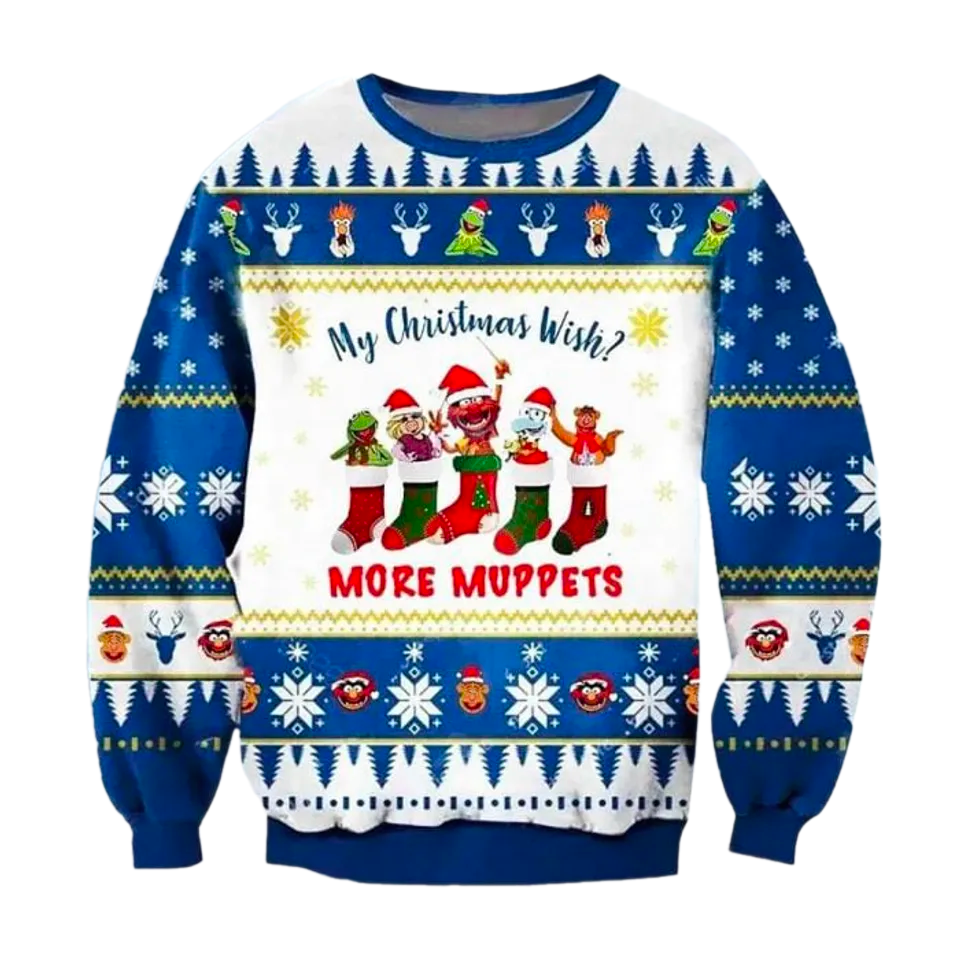 My Christmas Wish Ugly Christmas Sweater For Men & Women Christmas Gift Sweater PT1420 - WeCustomit