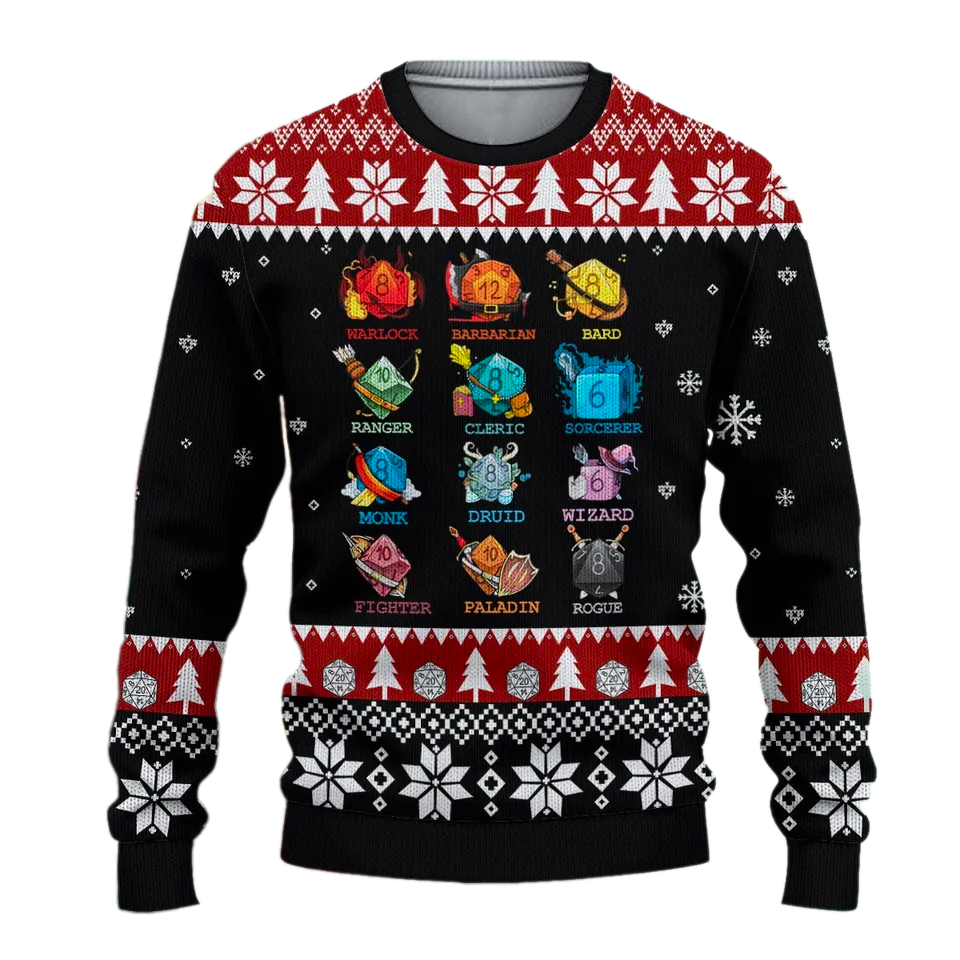 Dice Collections Ugly Christmas Sweater For Men & Women Christmas Gift Sweater PT1445 - WeCustomit