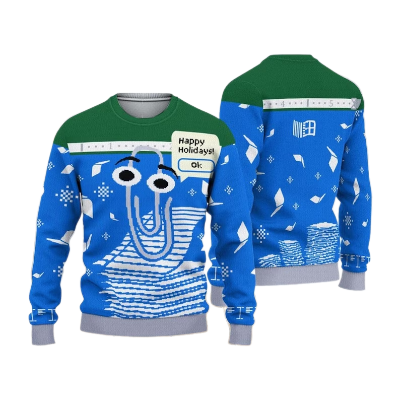 Funny Windows Ugly Christmas Sweater For Men & Women Christmas Gift Sweater US3760 - WeCustomit