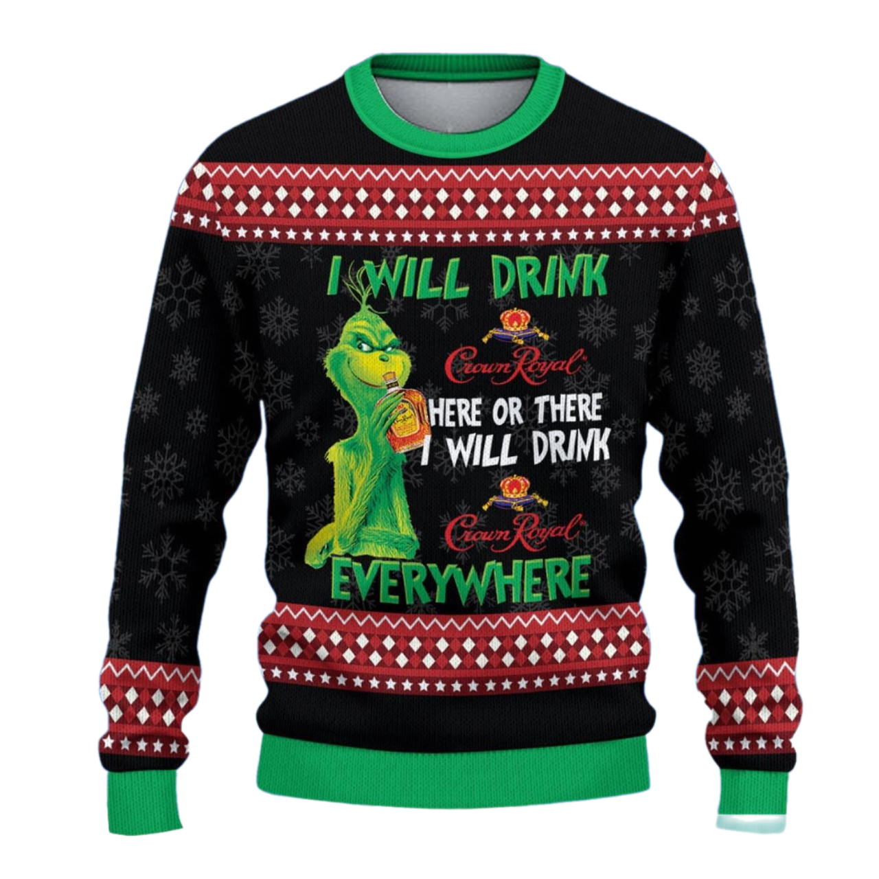 Funny character Ugly Christmas Sweater For Men & Women Christmas Gift Sweater BH855 - WeCustomit