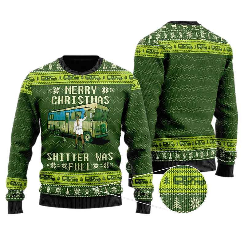 National Lampoon's Christmas Vacation Ugly Christmas Sweater For Men & Women Christmas Gift Sweater US3932 - WeCustomit
