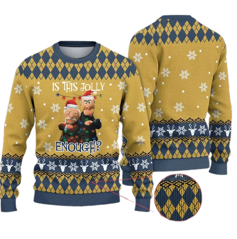 Muppets Ugly Christmas Sweater For Men & Women Christmas Gift Sweater US3937 - WeCustomit