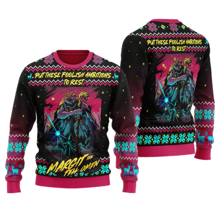 Margit the Fell Omen Elden Ring Unisex Ugly Christmas Sweater For Men & Women Christmas Gift Sweater US4028 - WeCustomit