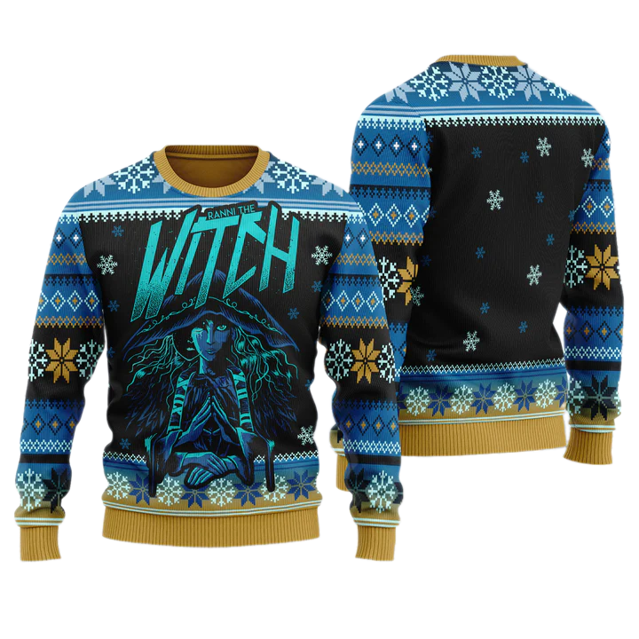 Witch Elden Ring Game The Socerist Unisex Ugly Christmas Sweater For Men & Women Christmas Gift Sweater US4038 - WeCustomit