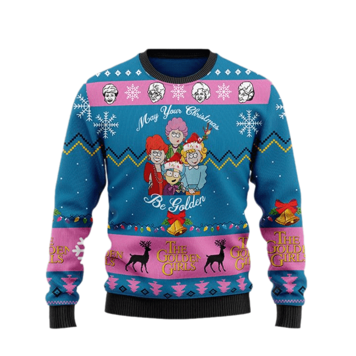 Golden Girls Unisex Ugly Christmas Sweater For Men & Women Christmas Gift Sweater US4042 - WeCustomit