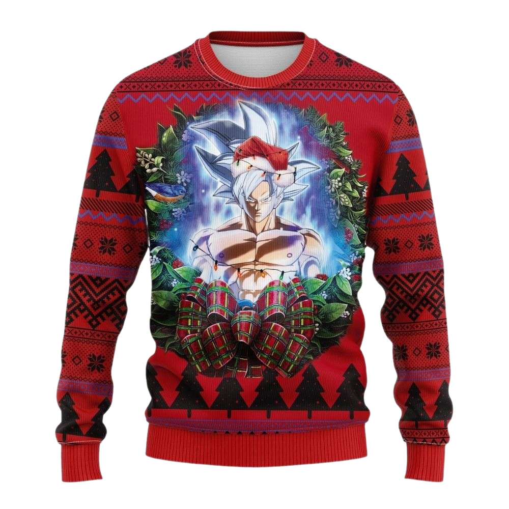 Goku Vegeta Super Sai.yan Dragon Ball Z Ugly Christmas Sweater For Men & Women Christmas Gift Sweater US4149 - WeCustomit