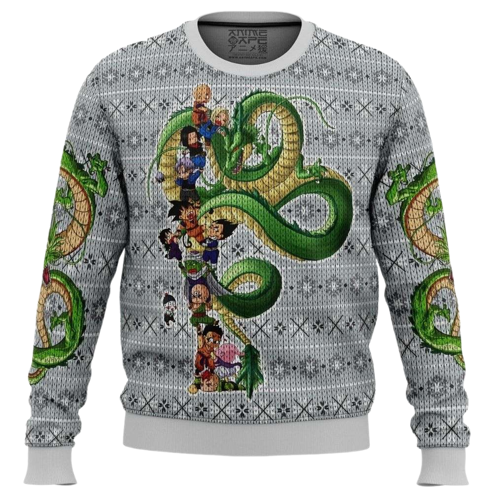 Unleash The Dragon’s Playfulness Ugly Christmas Sweater For Men & Women Christmas Gift Sweater US4151 - WeCustomit