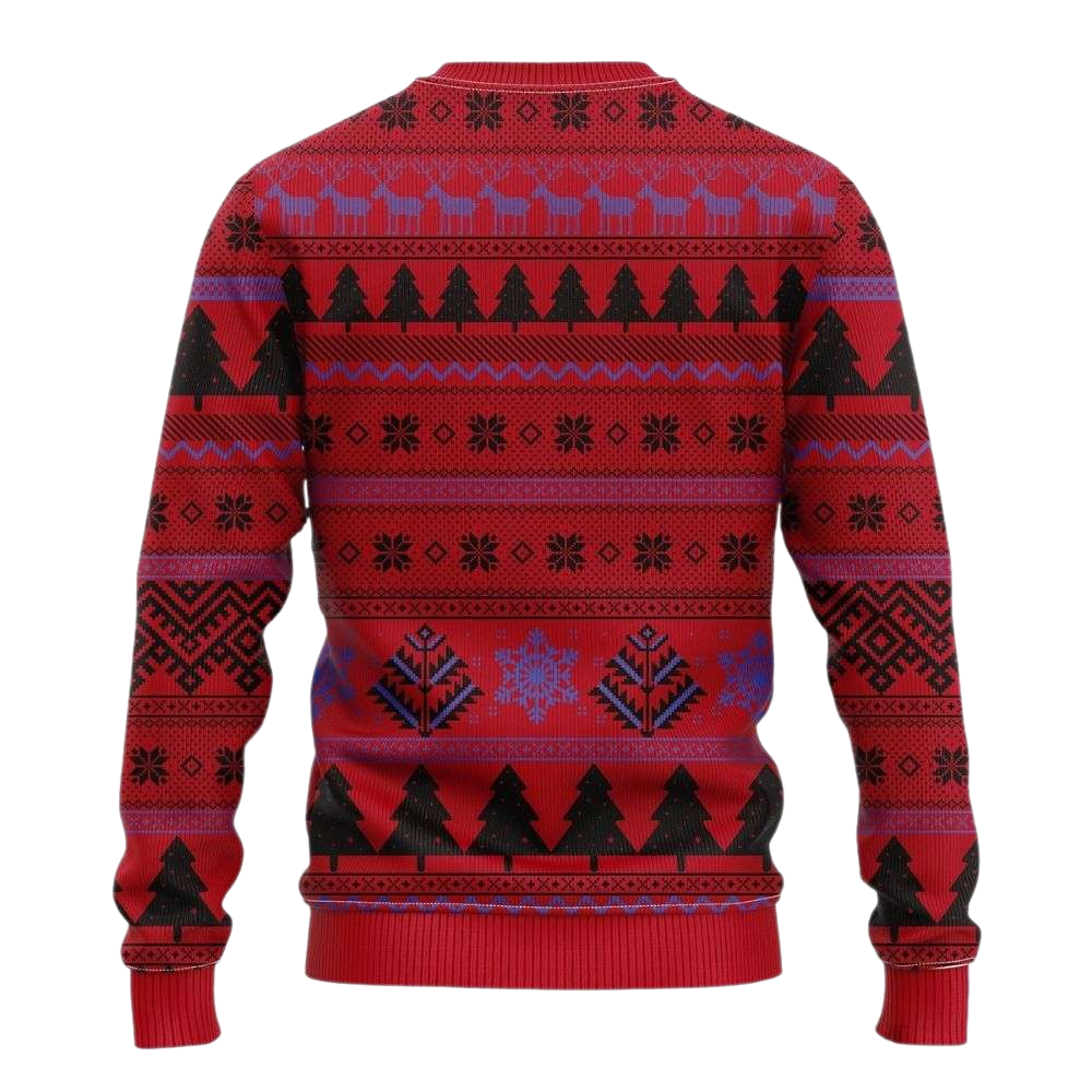Super Saiyan Laurel Wreath Dragon Ball Z Ugly Christmas Sweater For Men & Women Christmas Gift Sweater US4169 - WeCustomit