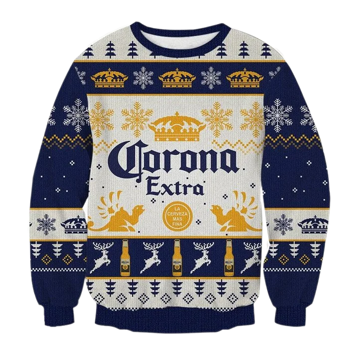 CE 3D Ugly Christmas Sweater For Men & Women Christmas Gift Sweater BH1065 - WeCustomit