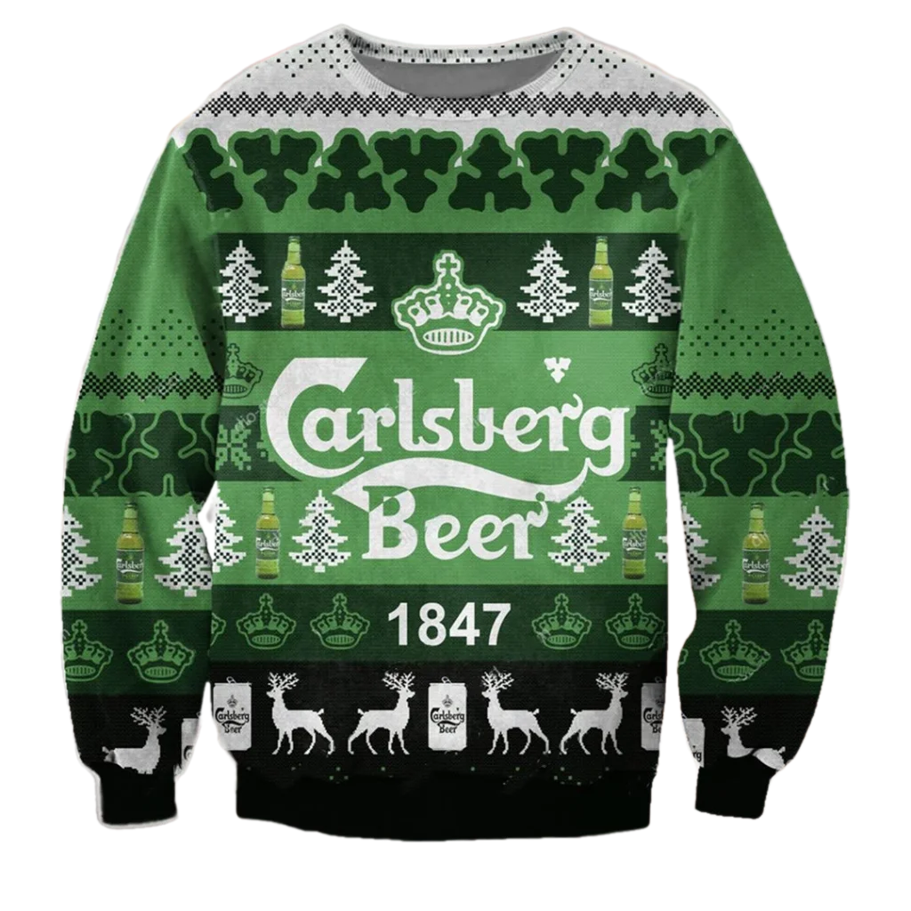 Unisex CSB 3D Ugly Christmas Sweater For Men & Women Christmas Gift Sweater BH1117 - WeCustomit